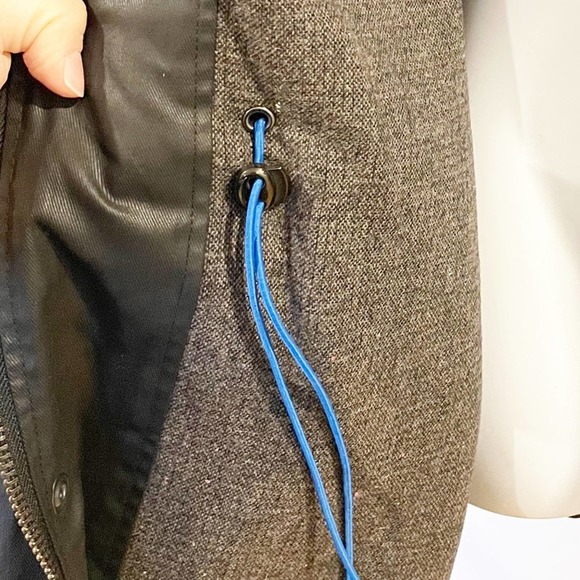 Vince Camuto Wool Blend Technical Anorak Large - Picture 10 of 16